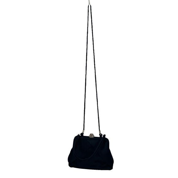 Valerie Stevens Black Crossbody Bag - Picture 1 of 10